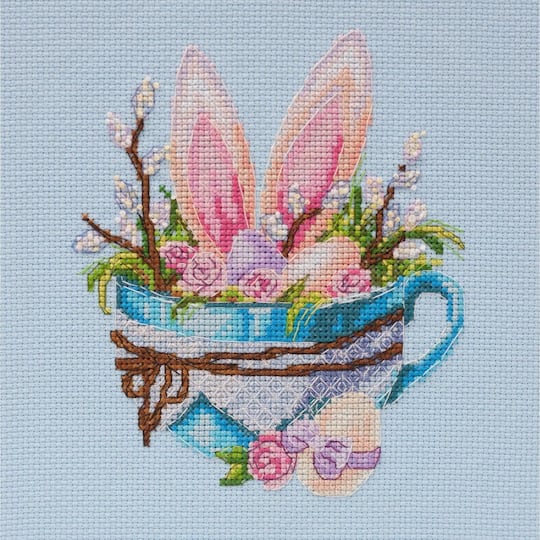 Abris Art Easter Bunny Cross-Stitch Kit